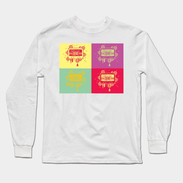 pop art two Long Sleeve T-Shirt by andalaimaging